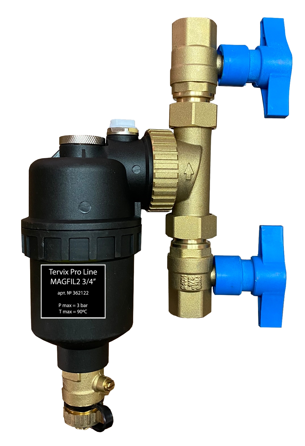 Фільтр для гарячої води Tervix Pro Line Mgfil2 3/4" (362122)