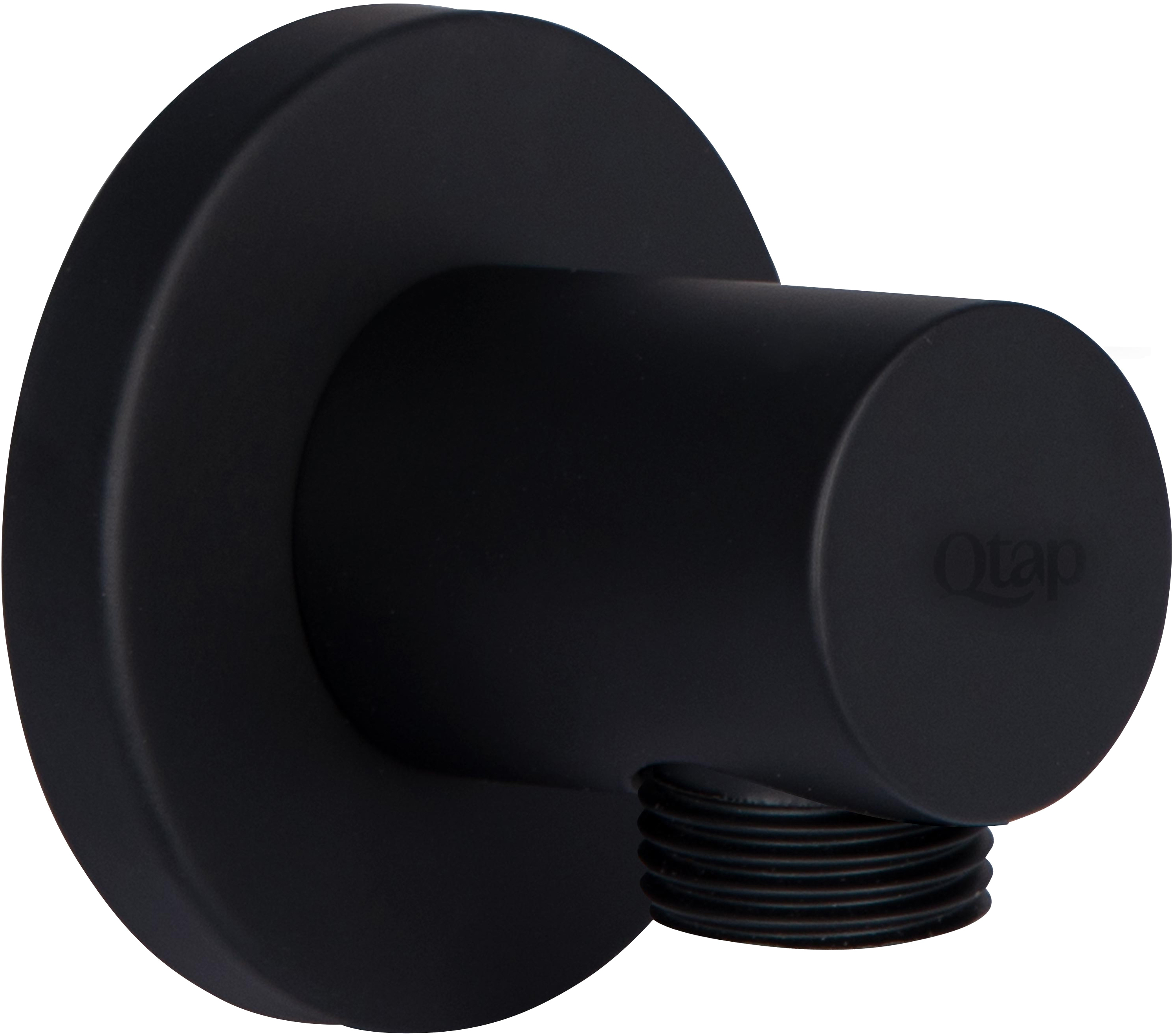 Підключення для шлангу Q-Tap Spojeni QTCRBB030 Black Matt в інтернет-магазині, головне фото