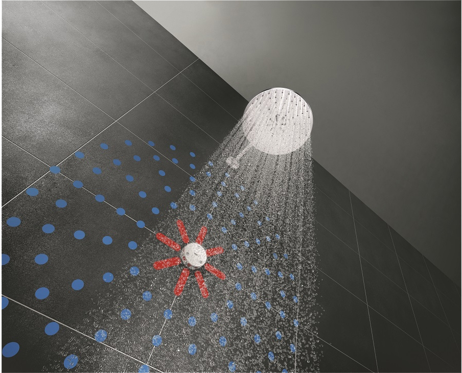 Верхний душ с душевым кронштейном Grohe Rainshower 310 SmartConnect 26640000 цена 28028 грн - фотография 2