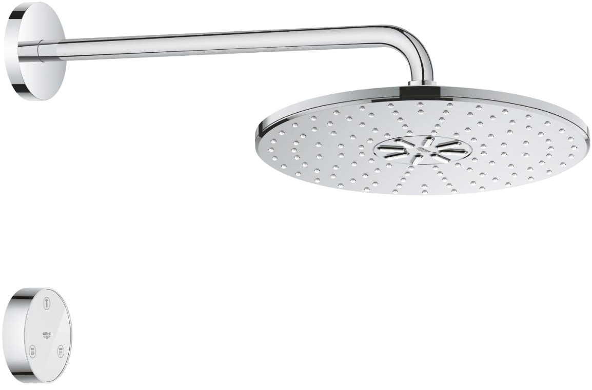 Верхний душ с душевым кронштейном Grohe Rainshower 310 SmartConnect 26640000