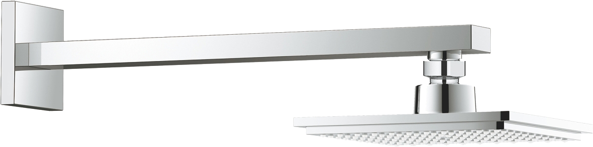 Верхний душ с душевым кронштейном 286 мм Grohe Euphoria Cube 150 26073000