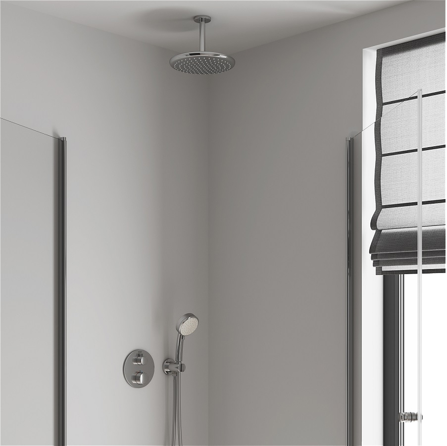 в продаже Верхний душ с кронштейном к потолку с WaterSaving Grohe Tempesta 250 26669000 - фото 3
