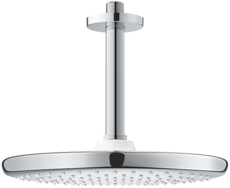 Верхний душ с кронштейном к потолку с WaterSaving Grohe Tempesta 250 26669000