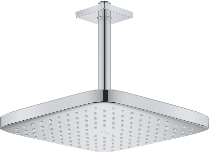 Верхний душ с кронштейном к потолку с WaterSaving Grohe Tempesta 250 Cube 26688000 цена 7599 грн - фотография 2