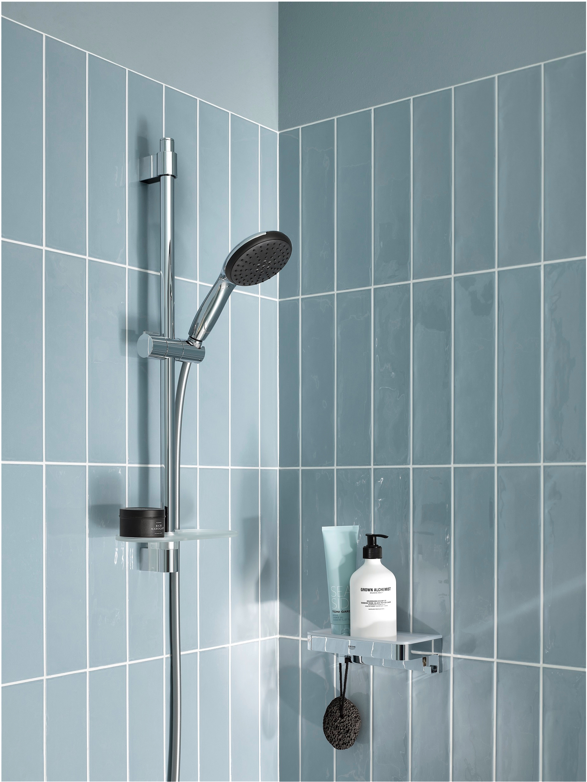 Душовий гарнітур, 2 види струменя Grohe QuickFix Vitalio Start 110 27948001 інструкція - зображення 6