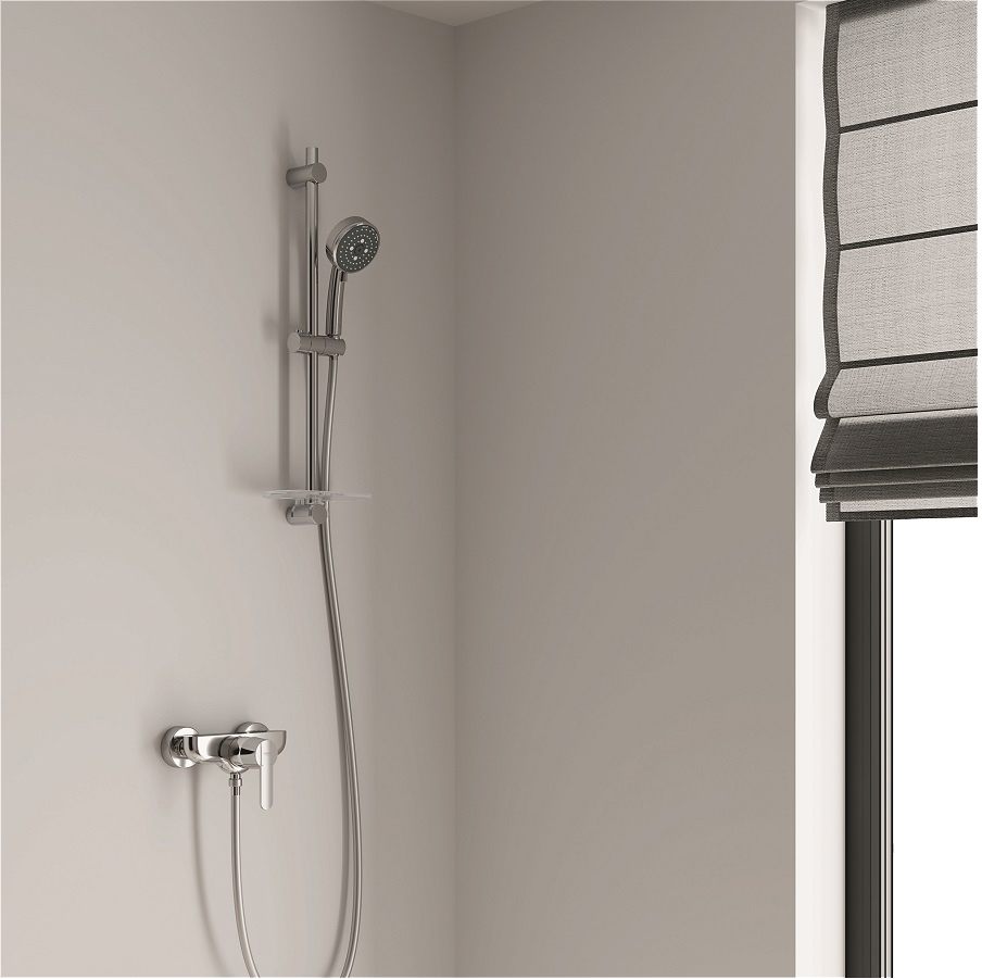 Душовий гарнітур, 3 режими струменя Grohe QuickFix Vitalio Comfort 100 26097000 ціна 26809 грн - фотографія 2