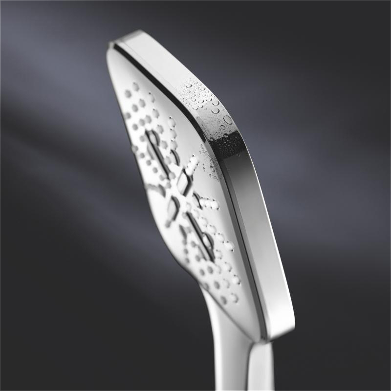 Душевой набор, 3 режима струи Grohe Rainshower Smartactive Cube 130 26589000 цена 5661 грн - фотография 2