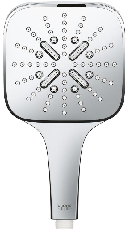 Душевой набор, 3 режима струи Grohe Rainshower Smartactive Cube 130 26589000 инструкция - изображение 6