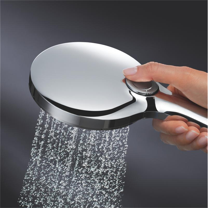 Ручной душ, 3 режима струи Grohe Rainshower Smartactive 130 26574000 инструкция - изображение 6