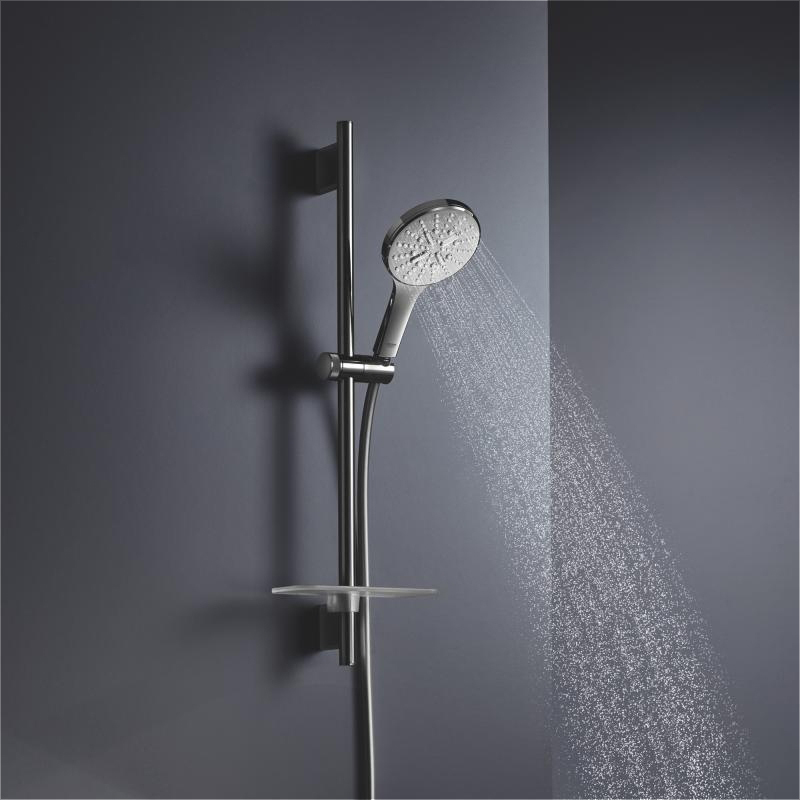 Ручной душ, 3 режима струи Grohe Rainshower Smartactive 130 26574000 характеристики - фотография 7