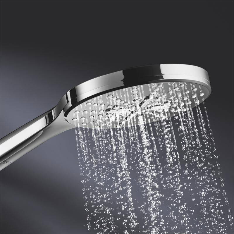 Ручной душ, 3 режима струи Grohe Rainshower Smartactive 150 26553000 отзывы - изображения 5