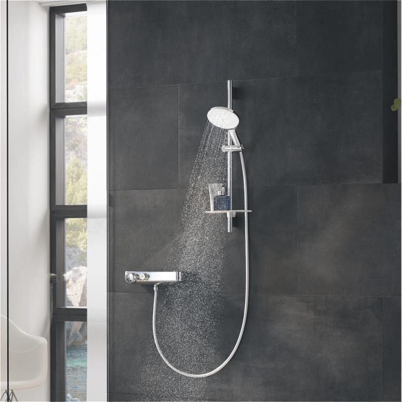 Ручной душ, 3 режима струи Grohe Rainshower Smartactive 150 (26554LS0) характеристики - фотография 7