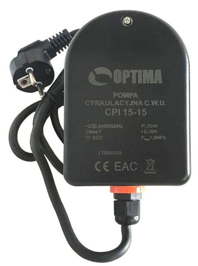 Циркуляционный насос Optima CPI 15-15 84мм + кабель с вилкой цена 2357.00 грн - фотография 2