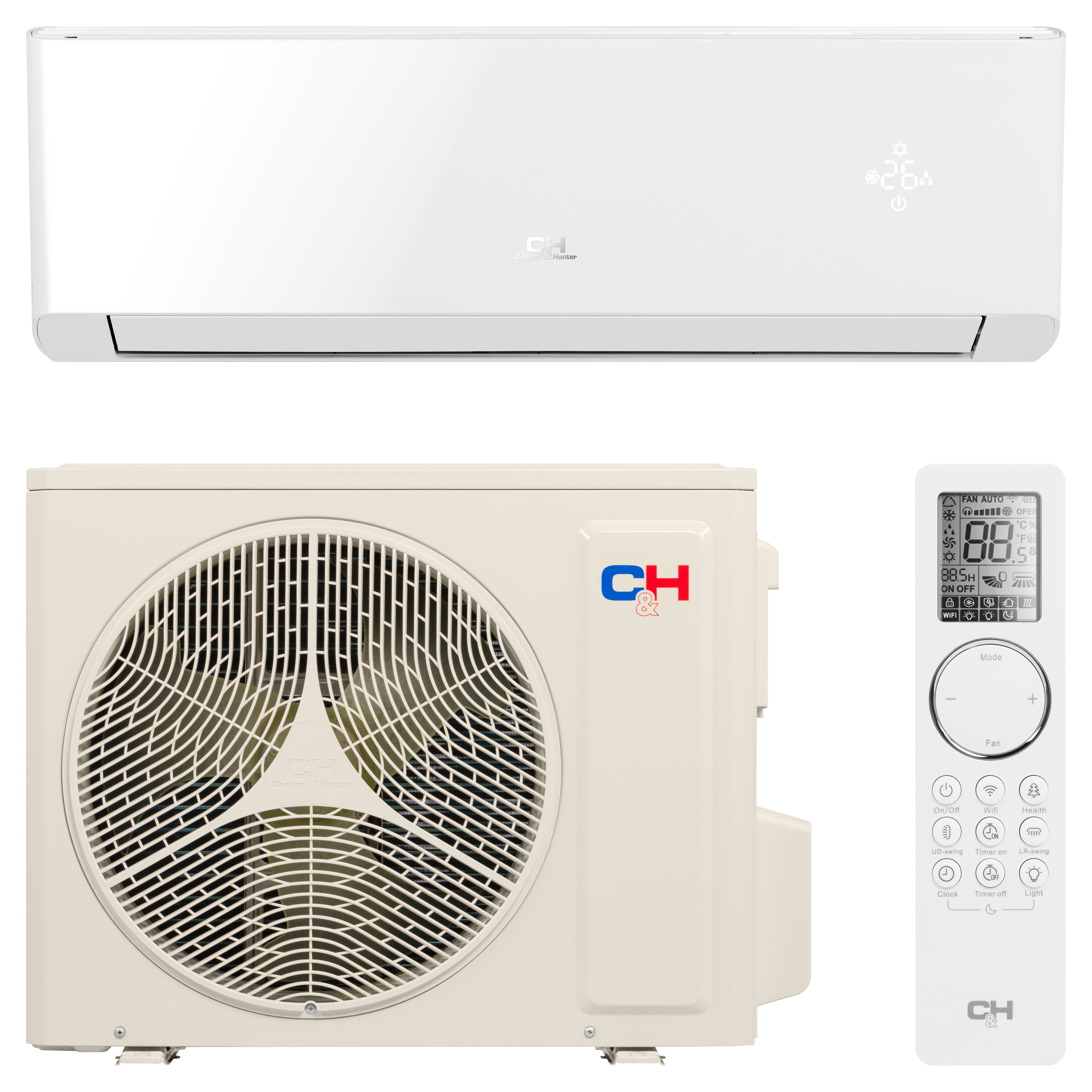Cooper&Hunter Supreme Continental Wi-Fi CH-S09FTXAL2-WP
