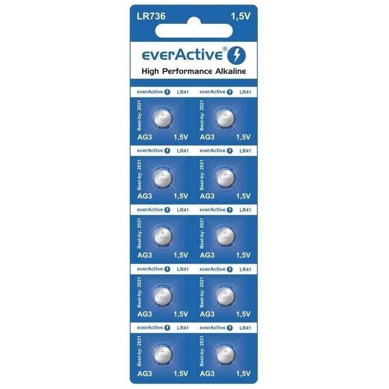 everActive LR736 (LR41/G3) BL 10шт