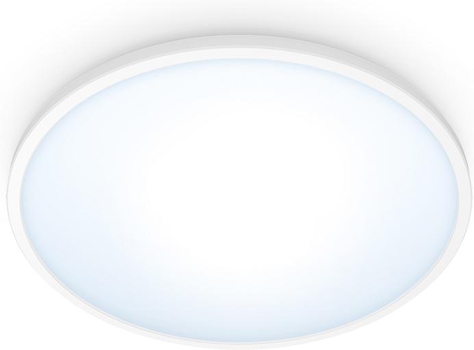 Круглый светодиодный светильник WiZ SuperSlim Ceiling 16W 2700-6500K Wi-Fi белый (929002685101)