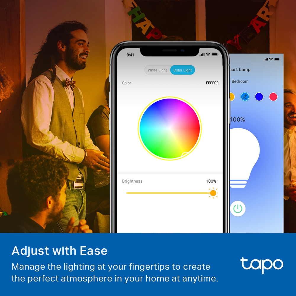 Умная многоцветная лампа TP-Link Tapo L530E 2шт N300 отзывы - изображения 5