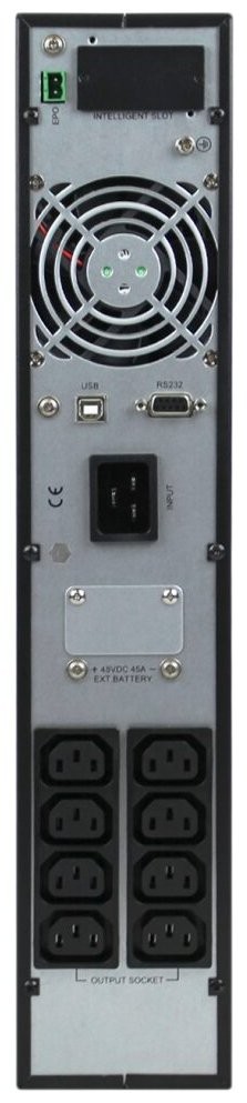 Джерело безперебійного живлення LogicPower Smart-UPS 2000 PRO, RM 72V 6A (21952) відгуки - зображення 5