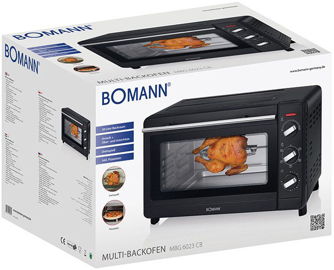Электрическая печь Bomann MBG 6023 CB характеристики - фотография 7