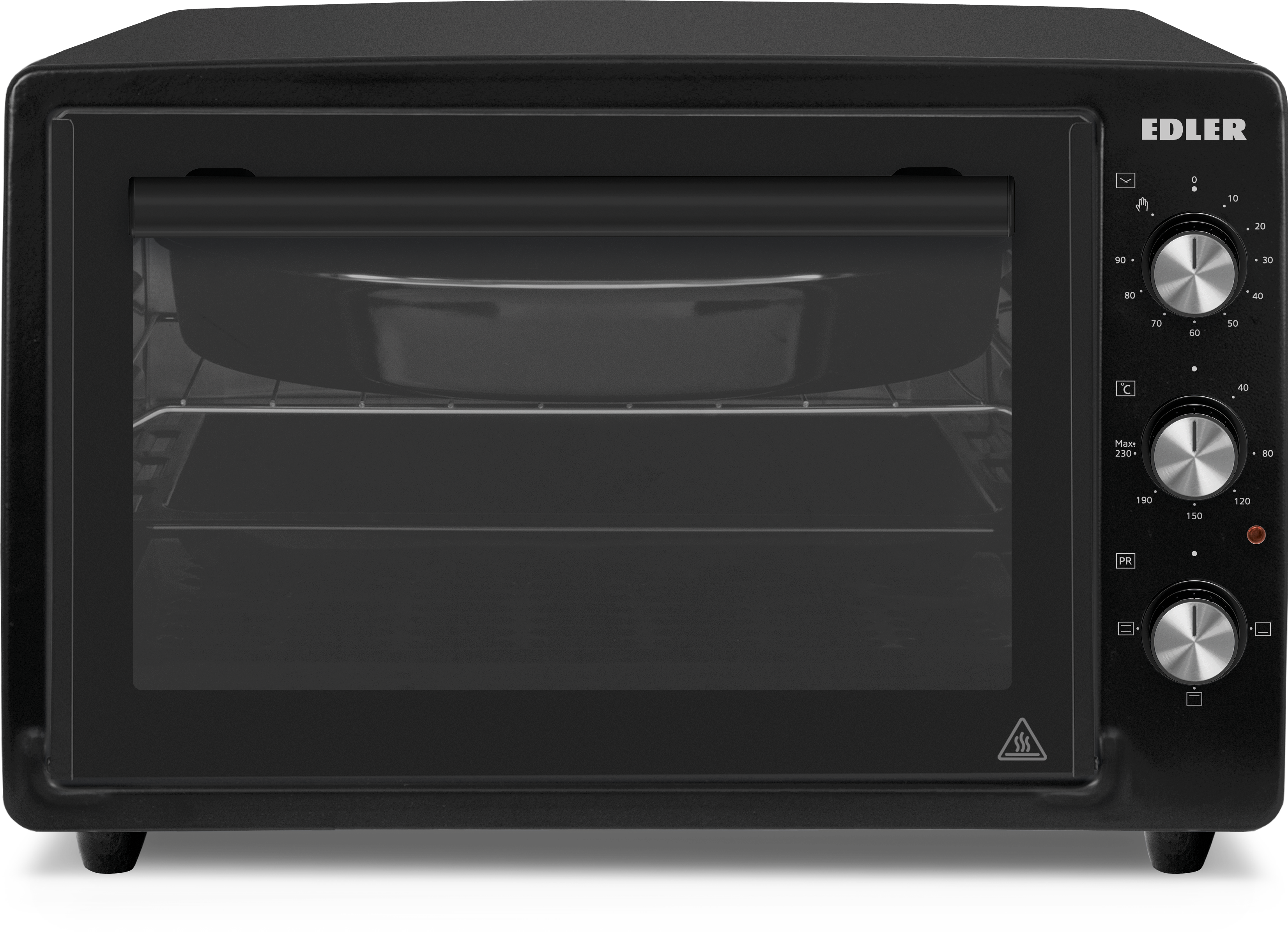 Электрическая печь Edler EDEO-3801 Black в интернет-магазине, главное фото
