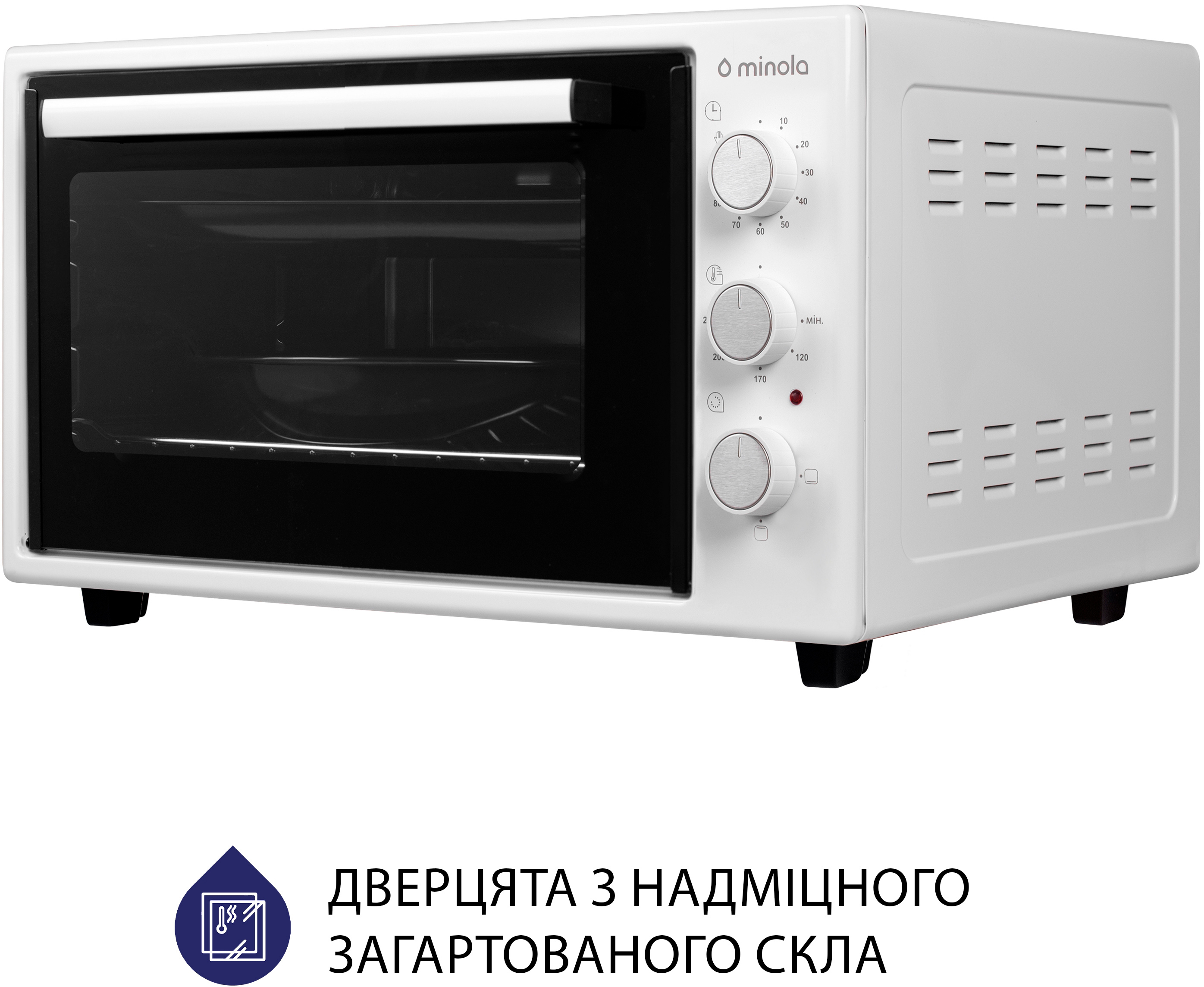 Электрическая печь Minola FOE 3714 WH отзывы - изображения 5