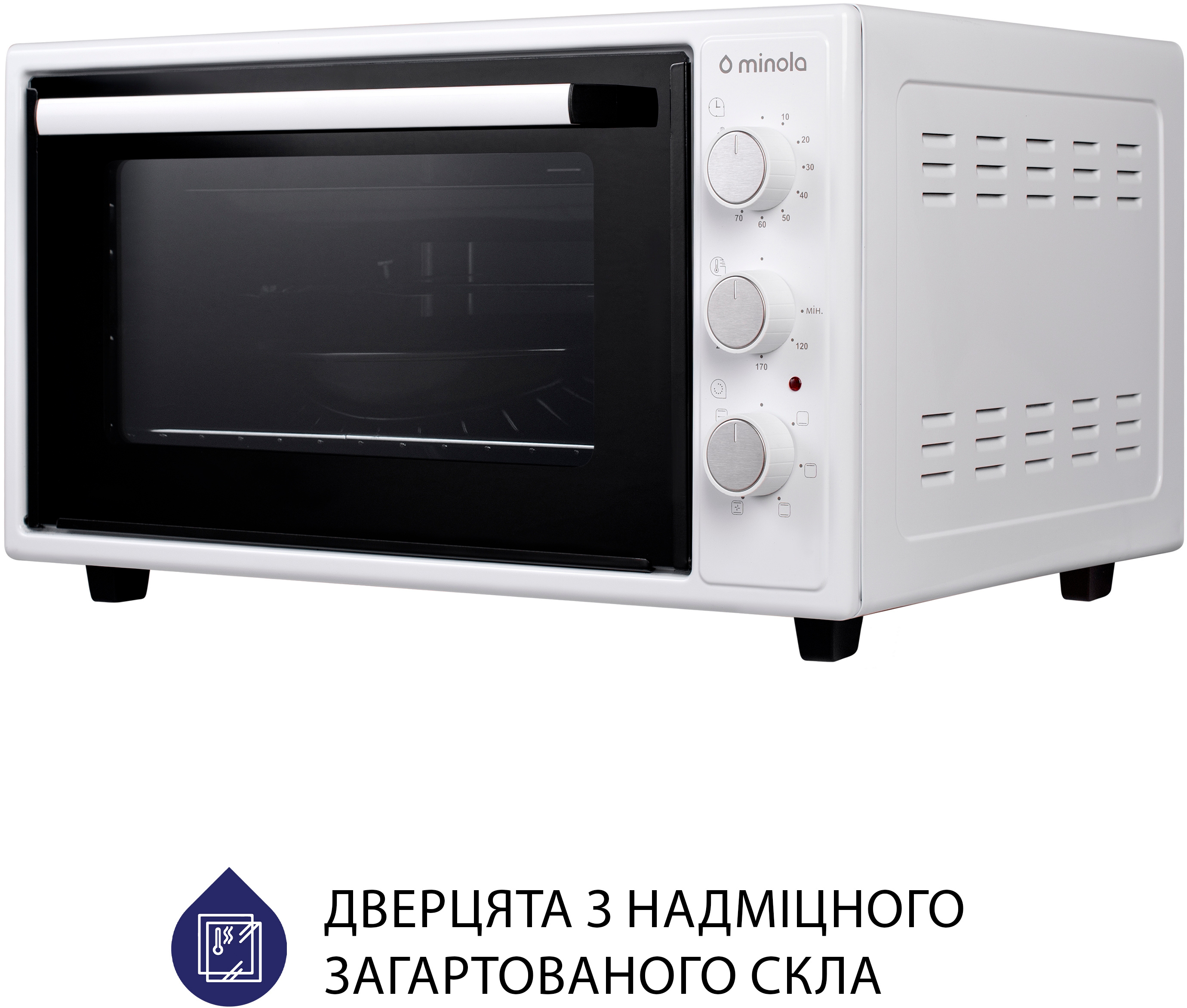 Электрическая печь Minola FOET 4815 WH отзывы - изображения 5