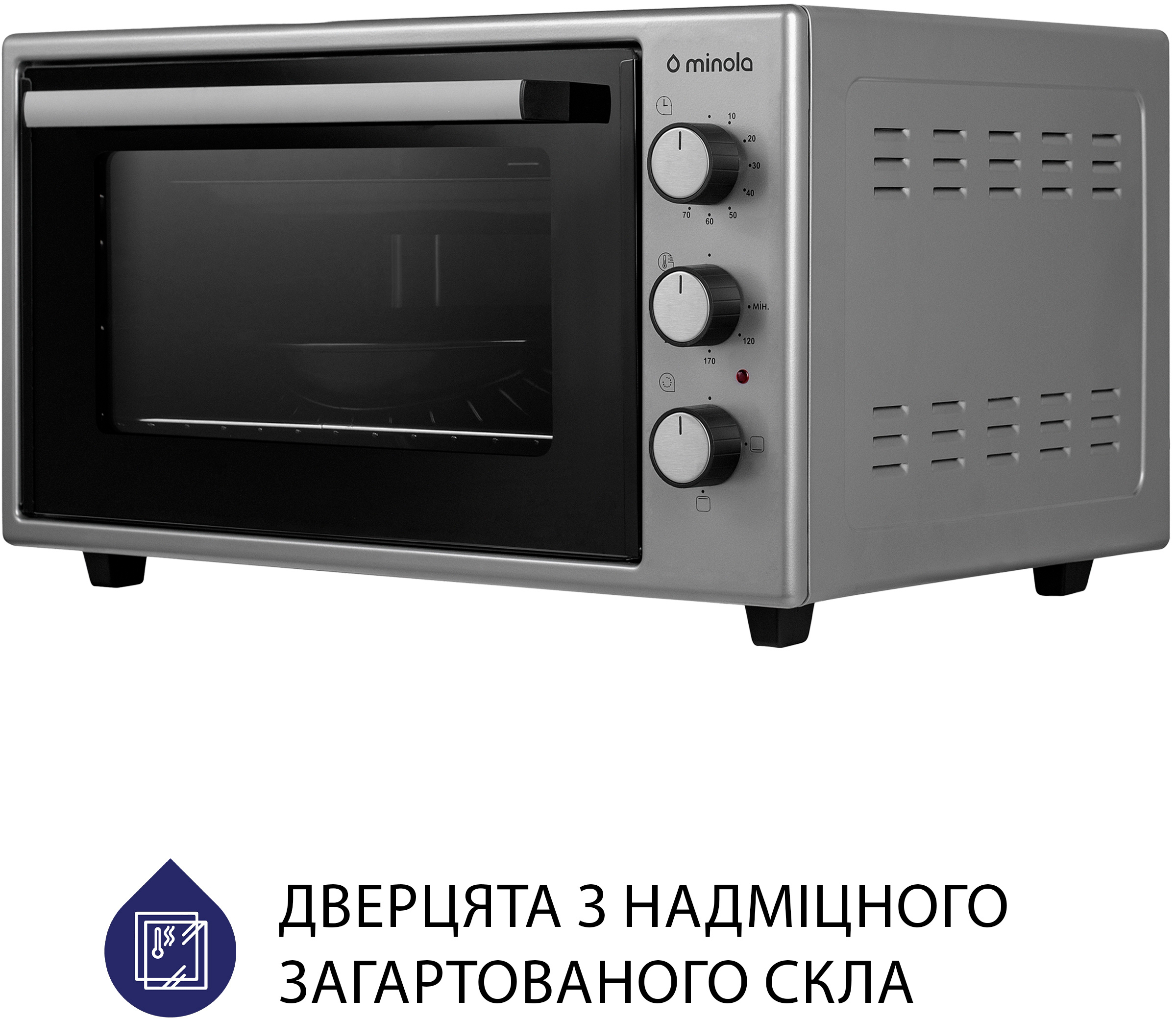 Электрическая печь Minola FOEV 3714 GR отзывы - изображения 5