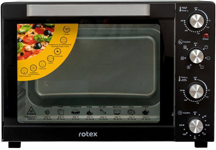 Купить электрическая печь Rotex ROT650-B в Львове
