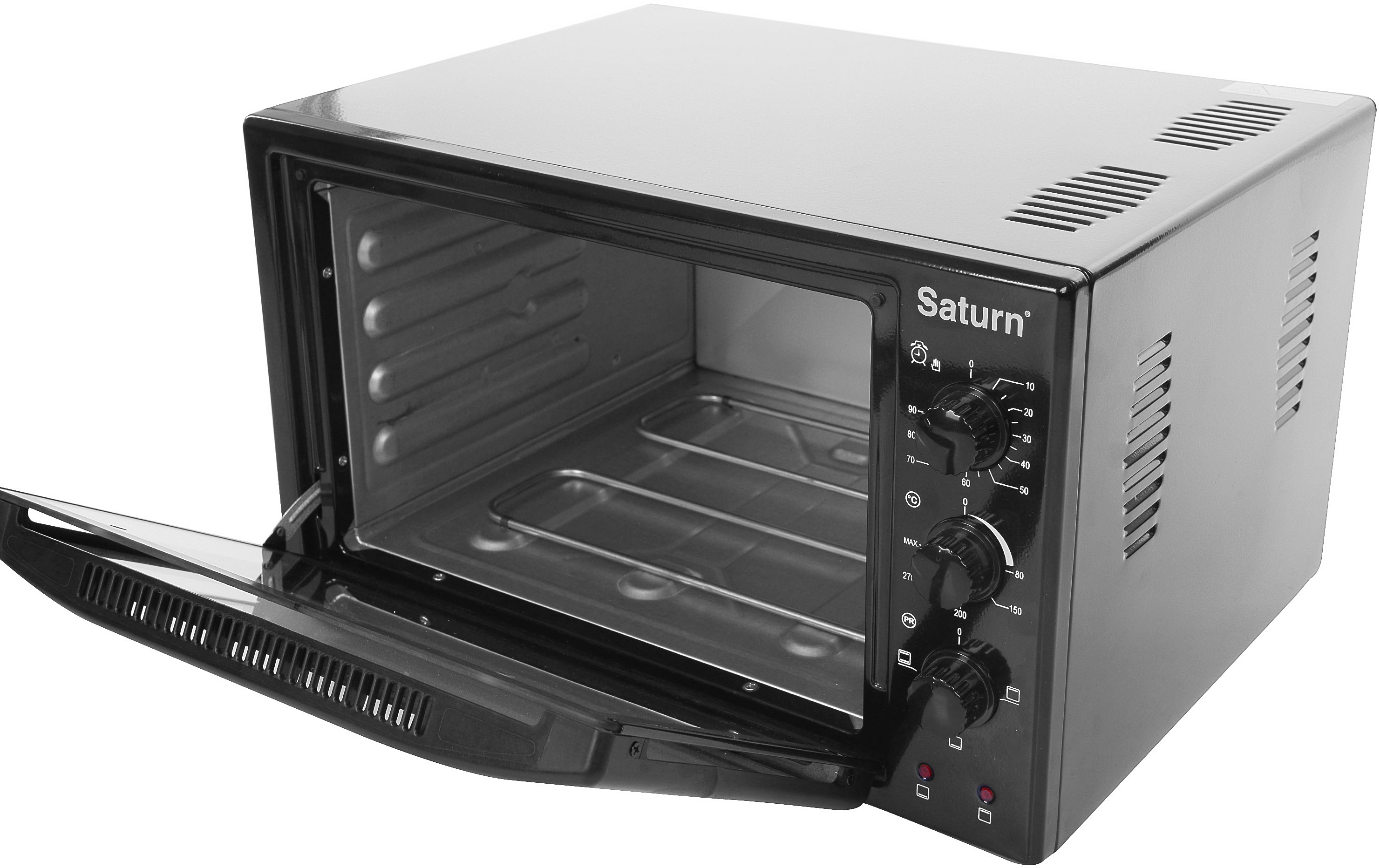 Електрична піч Saturn ST-EC3804 Black ціна 3333.85 грн - фотографія 2