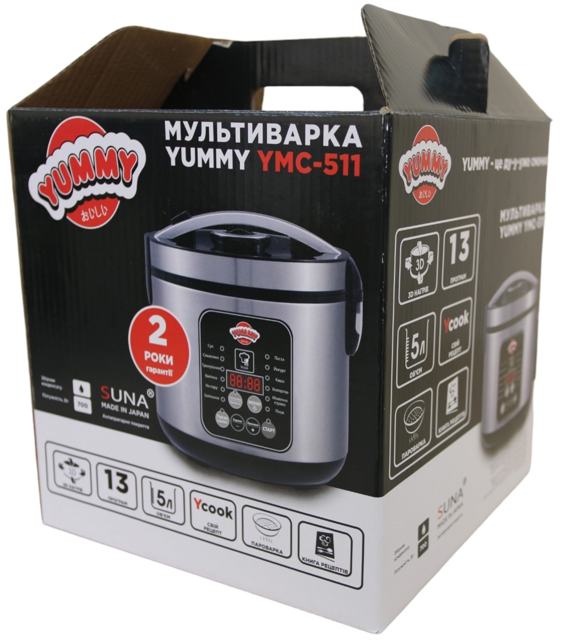 огляд товару Мультиварка Yummy YMC-511X - фотографія 12