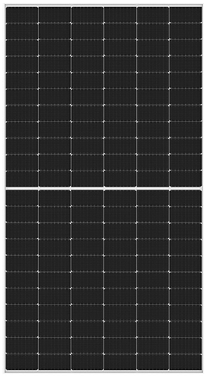 Солнечная панель Longi Solar Half-Cell 570W (30 профиль, Topcon N монокристалл)