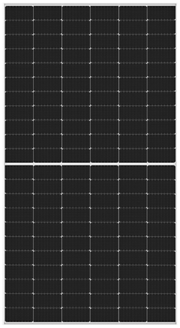 Longi Solar Half-Cell 570W (30 профіль, Topcon N монокристал)