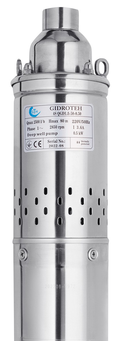 в продаже Скважинный насос Gidrotech 4S QGD1,8-50-0,50 кВт - фото 3