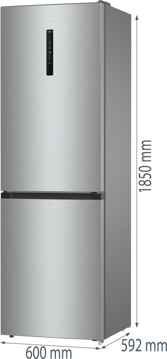 Gorenje NRK6192AXL4 Габаритні розміри