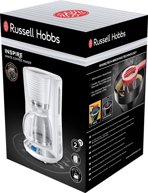 Крапельна кавоварка Russell Hobbs Inspire [24390-56] відгуки - зображення 5