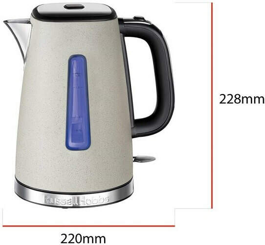 Russell Hobbs Luna Stone (26960-70) Габаритные размеры