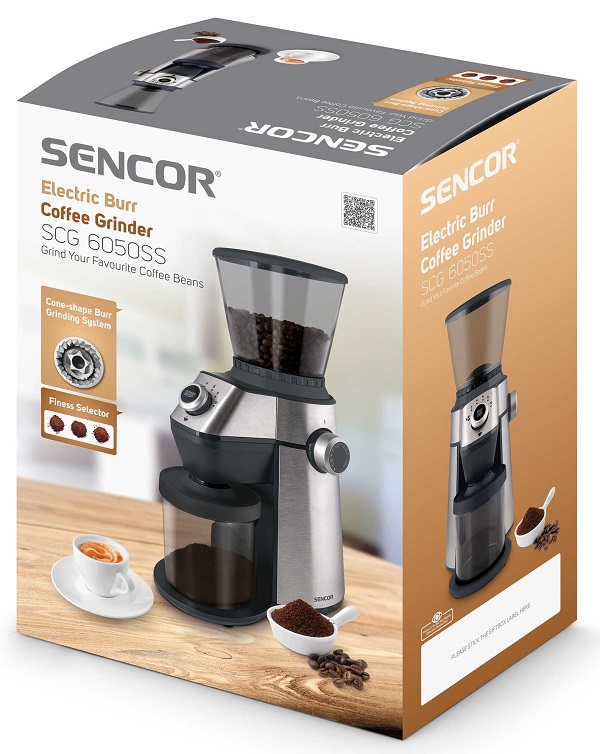 Кофемолка Sencor SCG 6050SS характеристики - фотография 7