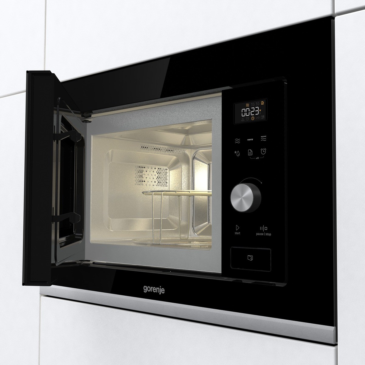 Микроволновая печь Gorenje BMX201AG1BG отзывы - изображения 5