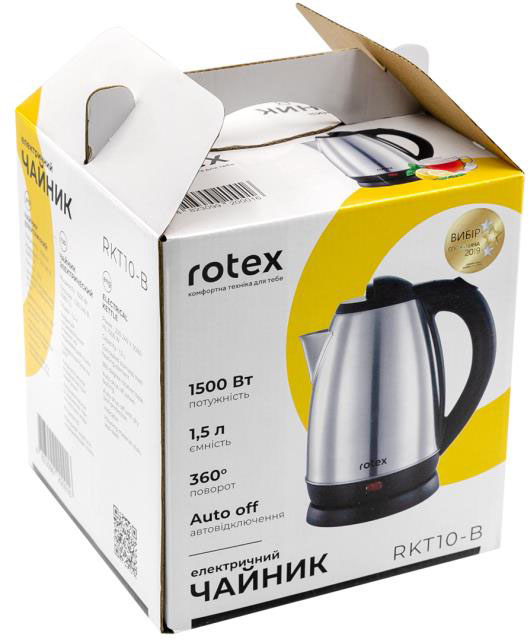 в продаже Электрочайник Rotex RKT10-B - фото 3