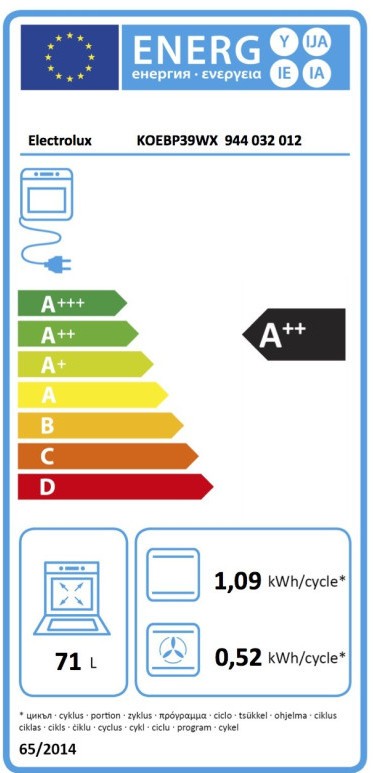 Духова шафа Electrolux KOEBP39WX огляд - фото 11