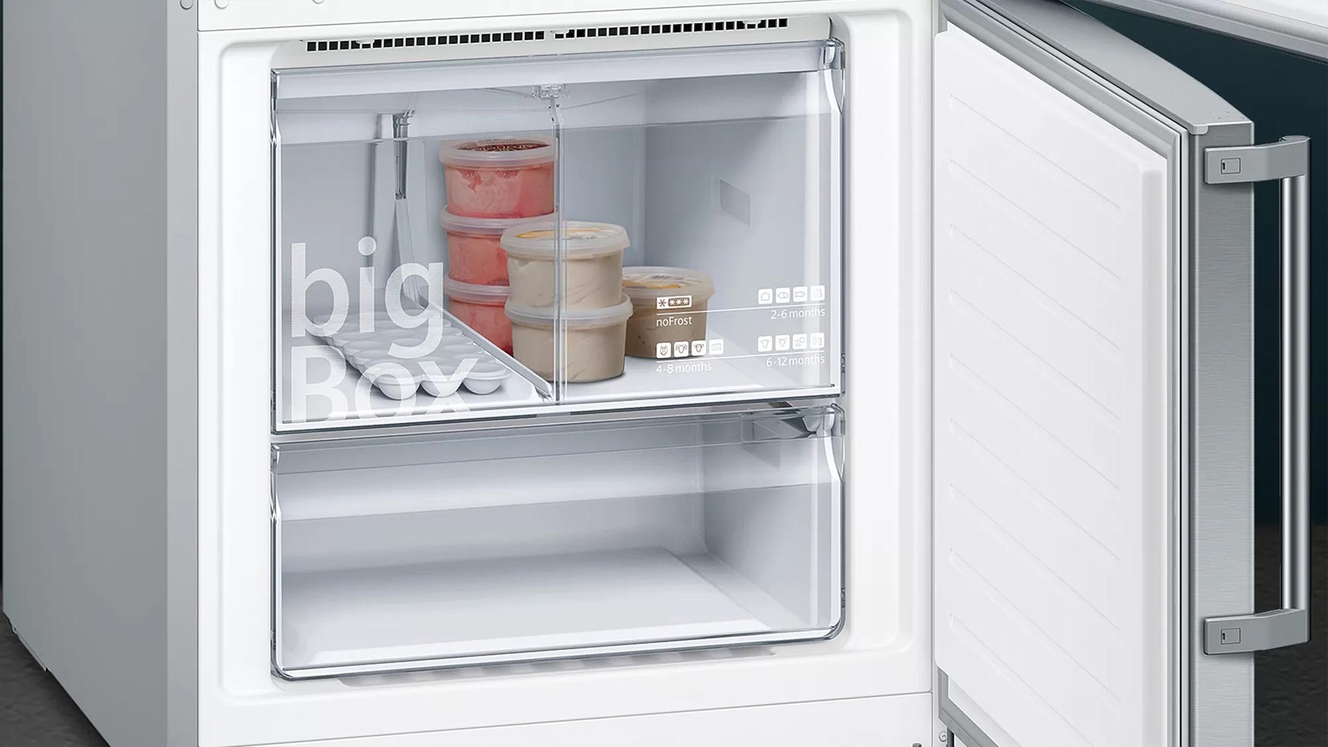 Холодильник Siemens KG56NHIF0N характеристики - фотографія 7