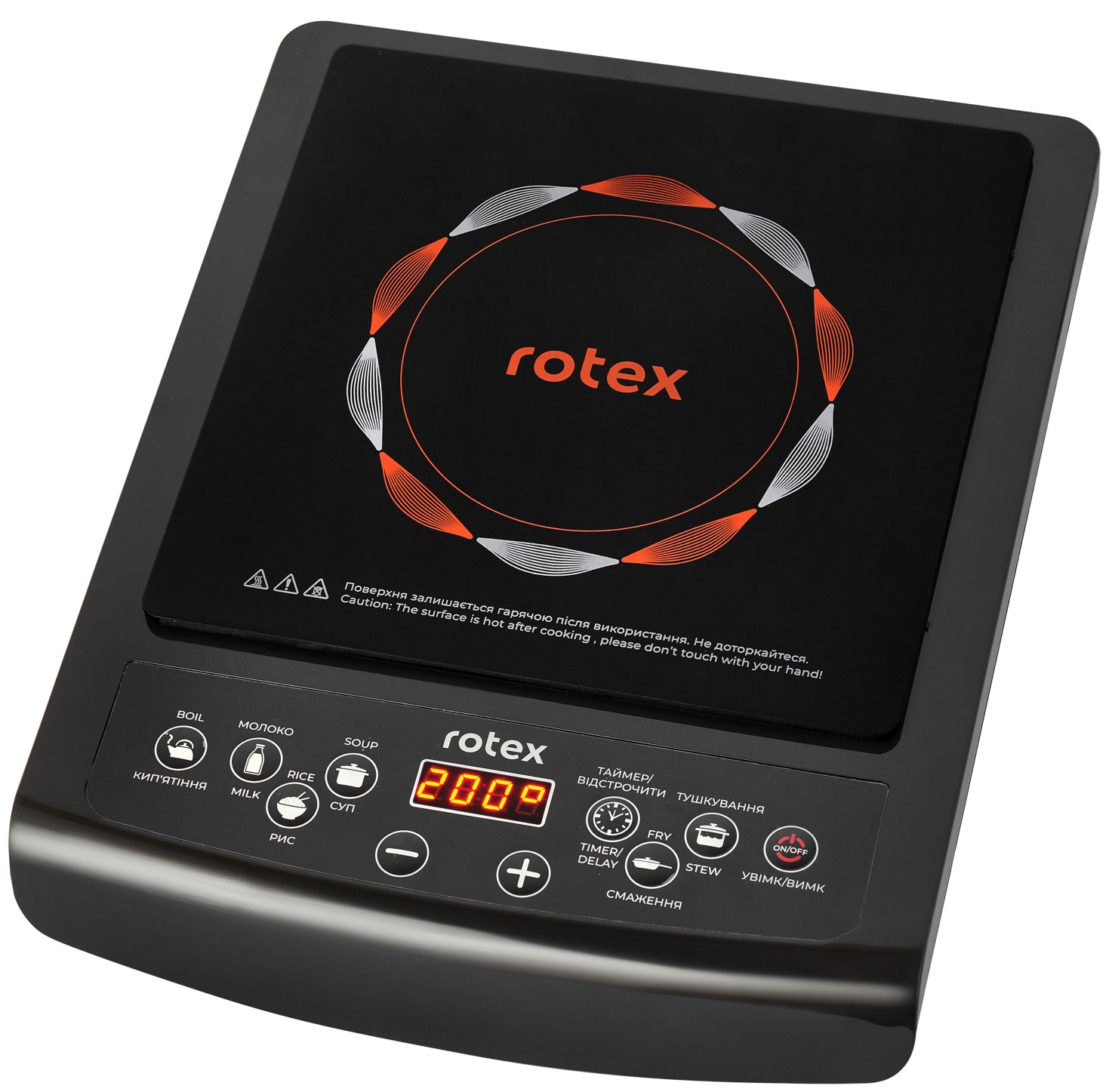 Настольная плита Rotex RIO215-G цена 1606.80 грн - фотография 2