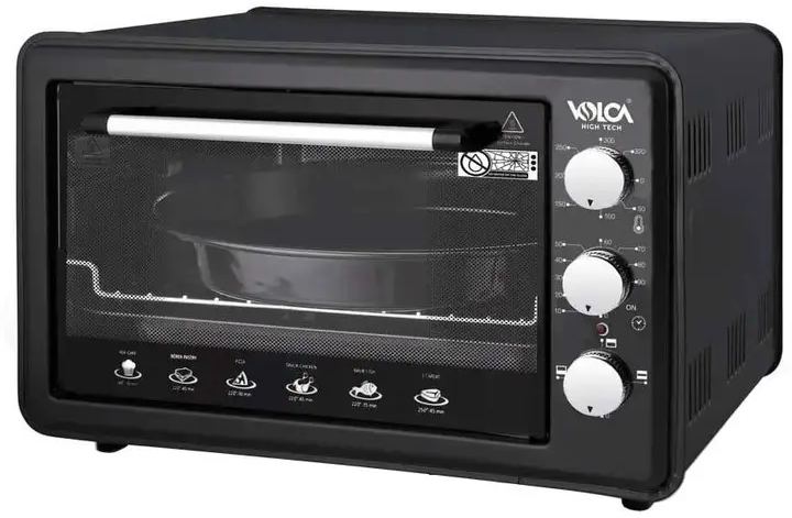 Цена электрическая печь Volca 1003 Black в Киеве