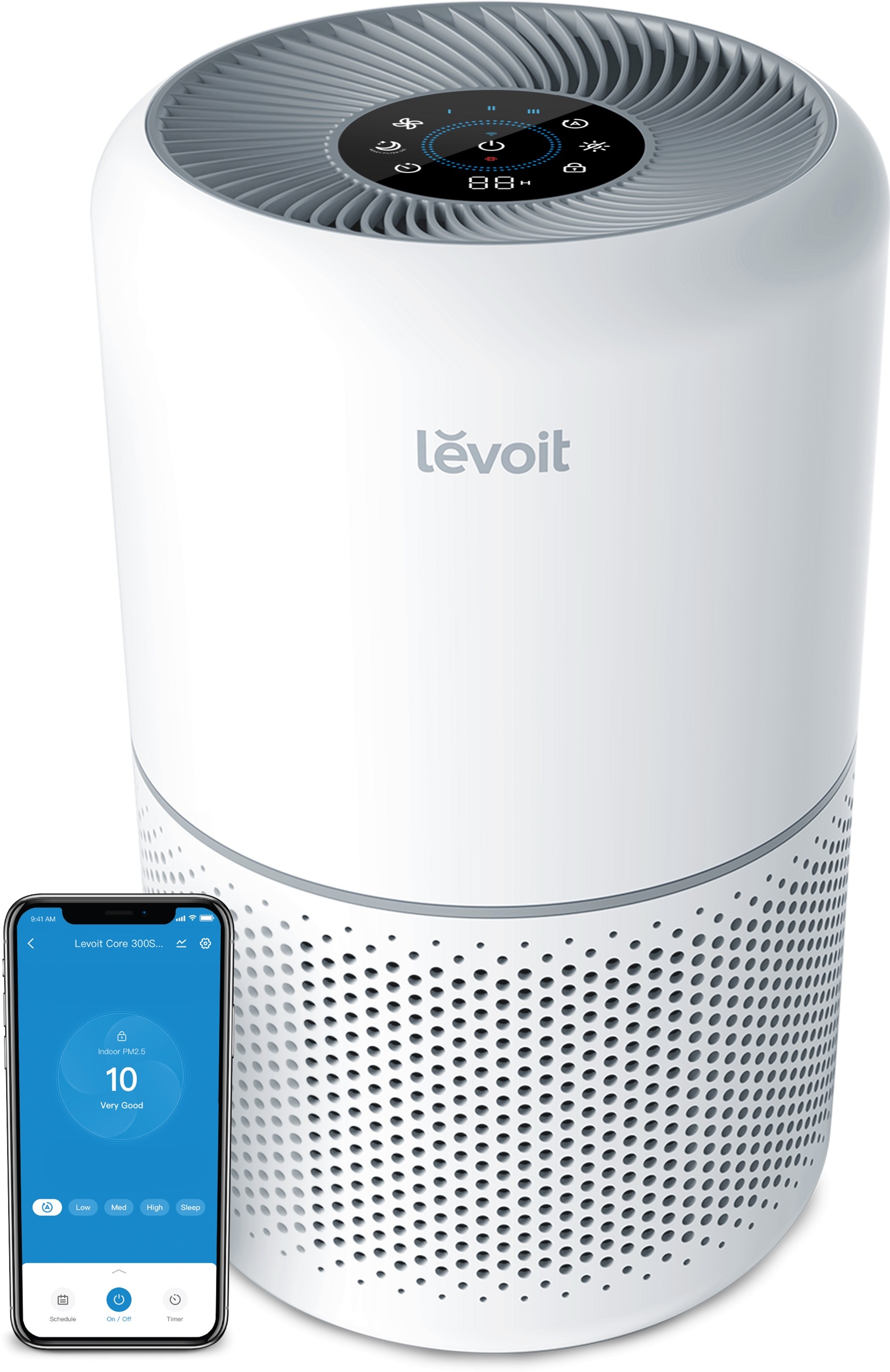 Очиститель воздуха Levoit Smart Air Purifier Core 300S Plus (HEAPAPLVSEU0104) цена 7499.00 грн - фотография 2