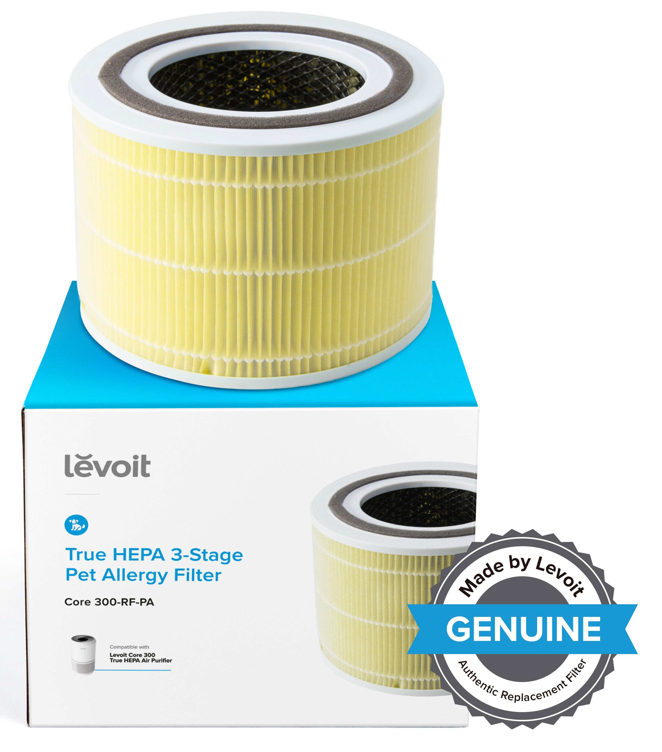 Фильтр Levoit Air Cleaner Filter Core 300 True HEPA 3-Stage (HEACAFLVNEA0038) цена 2398.50 грн - фотография 2