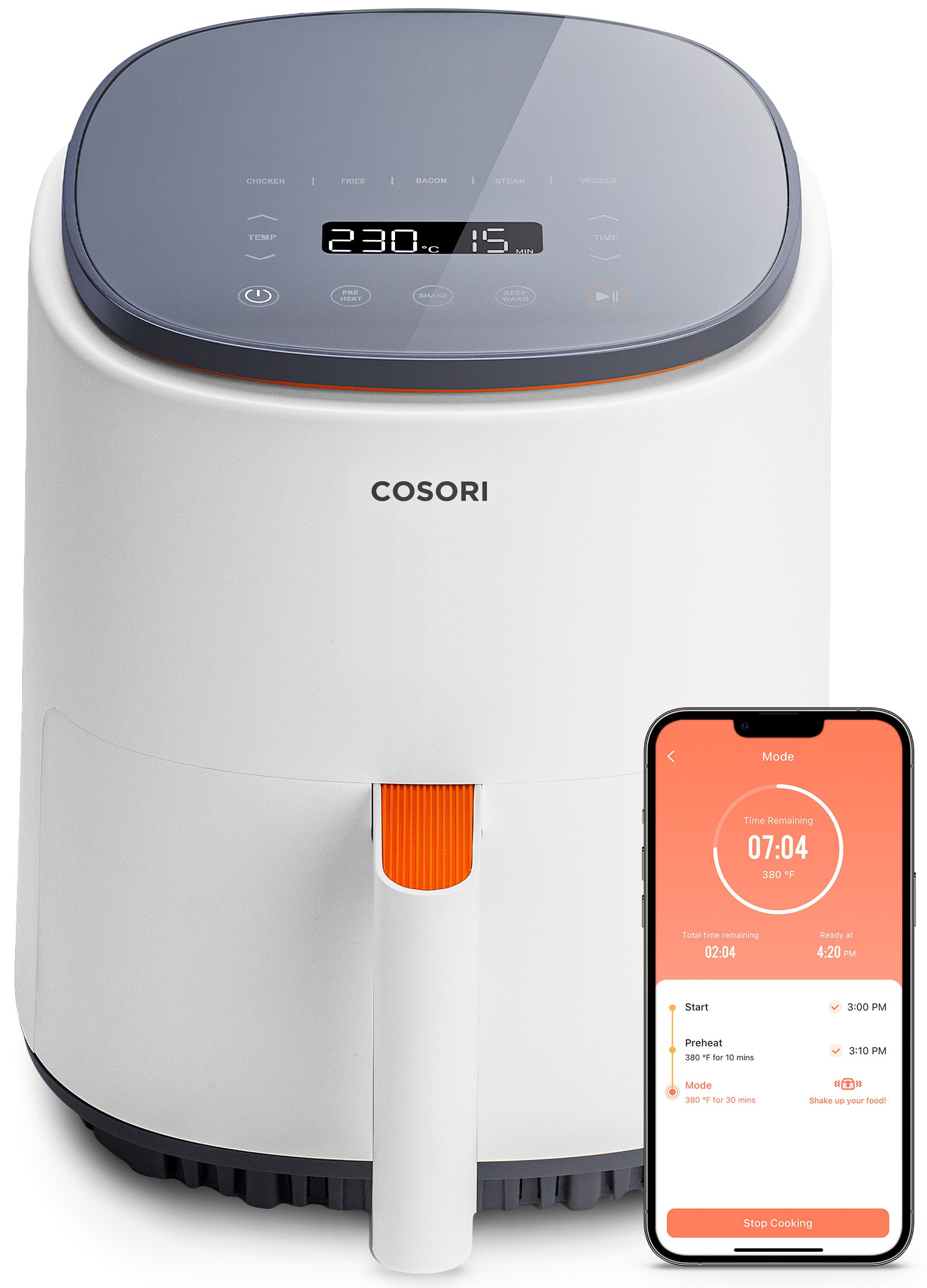 Мультипечь Cosori Lite Smart CAF-LI401S-WEUR отзывы - изображения 5