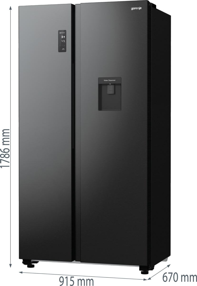 Gorenje NRR9185EABXLWD Габаритні розміри