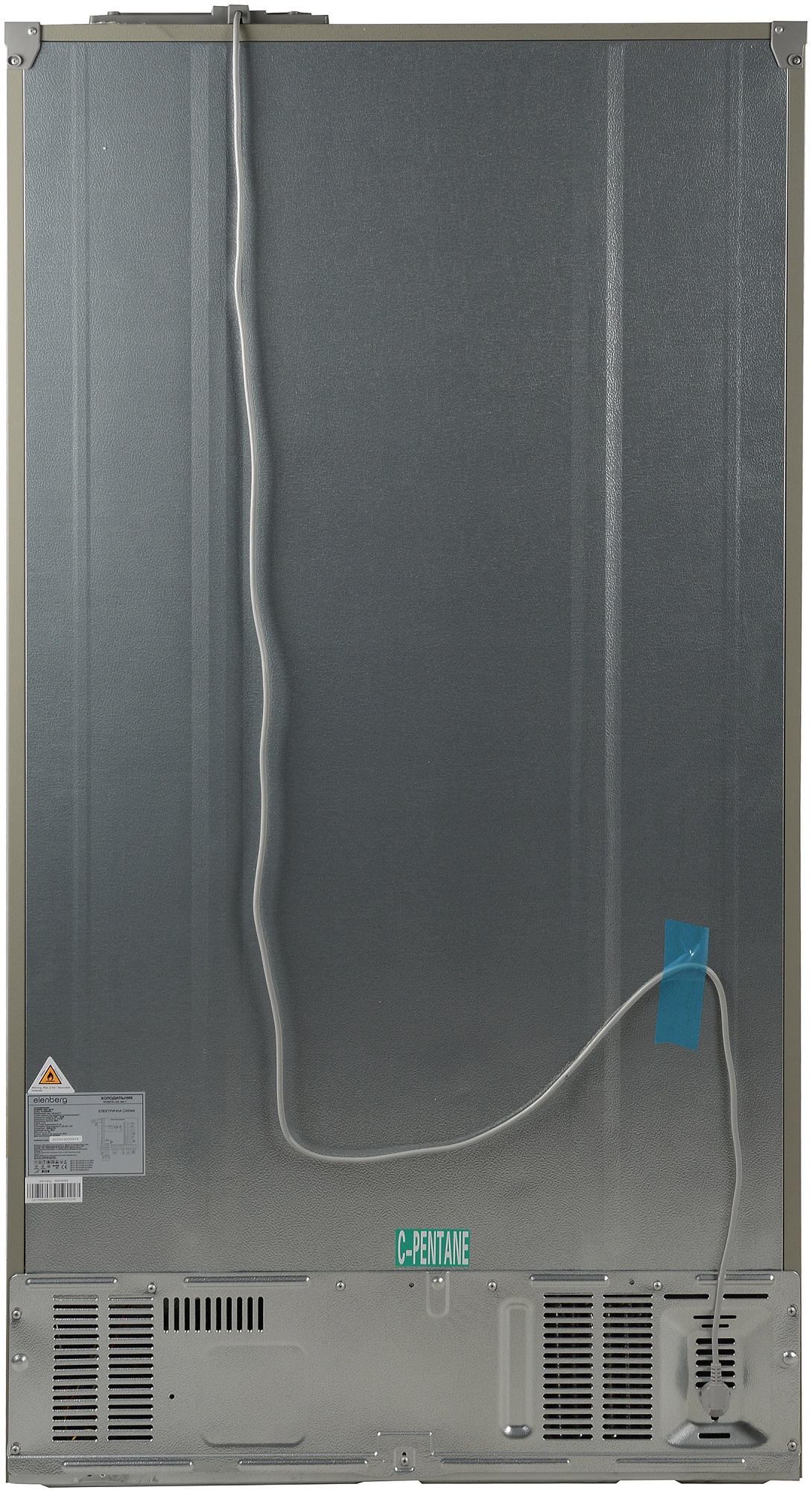 Холодильник Elenberg SBS 496 S огляд - фото 8