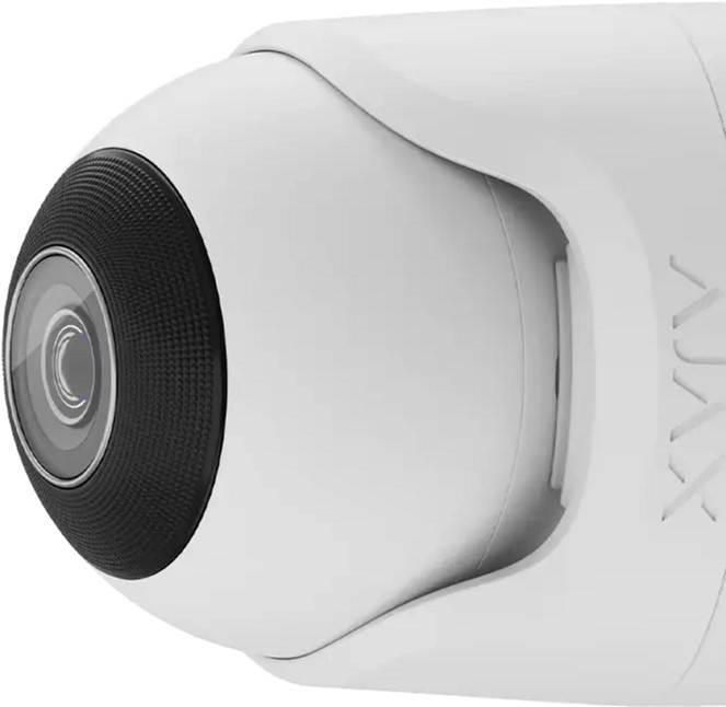 Камера відеоспостереження Ajax TurretCam (5 Mp/2.8 mm) White відгуки - зображення 5