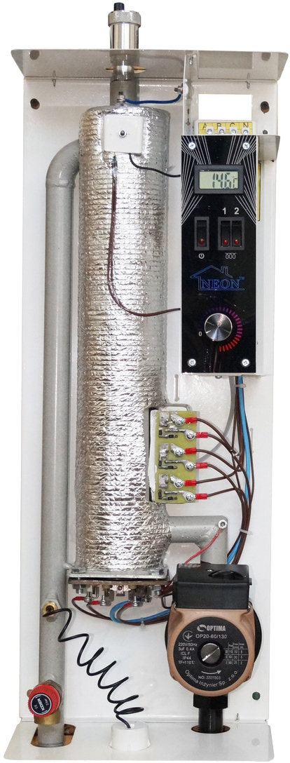 в продажу Котел електричний Neon WCSMG 12 кВт 380В симистор Philips з насосом та групою безпеки (mg112319) - фото 3